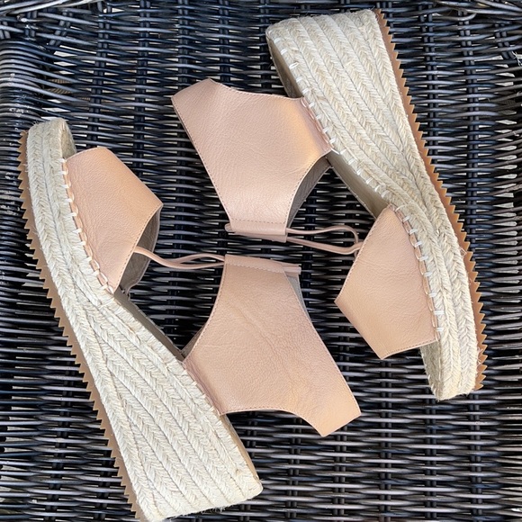 Eileen Fisher Shoes - Eileen Fisher Agnes Espadrille Wedge Sandal NWOT